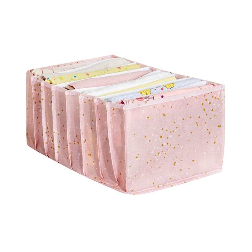 Органайзер для шкафа 37,5x24,5x17,5 см розовый