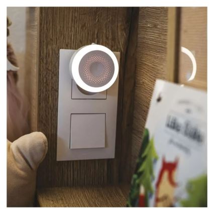 Ориентировочный светильник для розетки LED/0,5W/230V