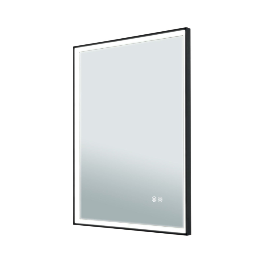 Настенное зеркало для ванной комнаты со светодиодной подсветкой и подогревом FRAME LED/48W/230V 3000/4000/6000K 60x45 см IP44