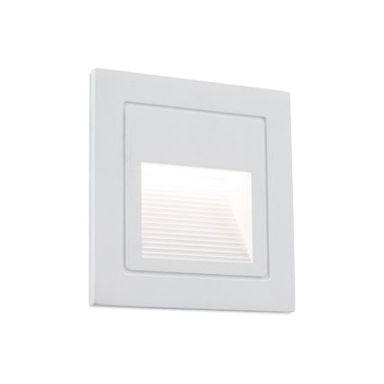 LED Вбудований світильник LORO LED/2W/230V IP65 білий