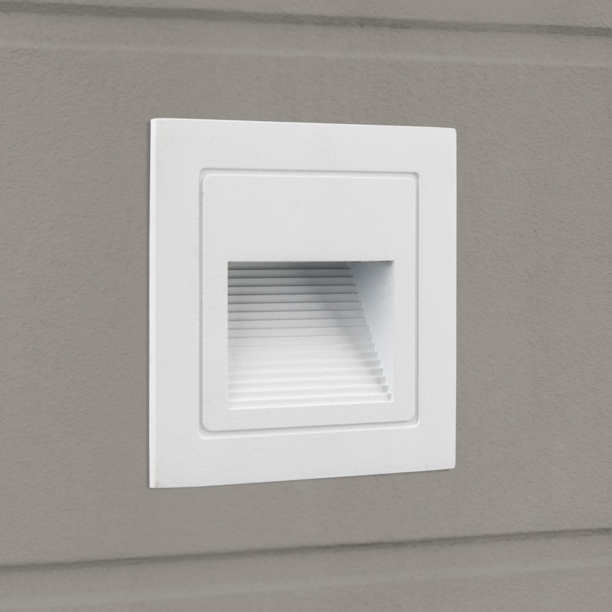 LED Вбудований світильник LORO LED/2W/230V IP65 білий