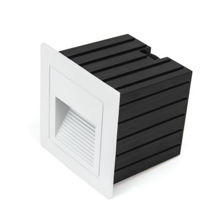 LED Вбудований світильник LORO LED/2W/230V IP65 білий