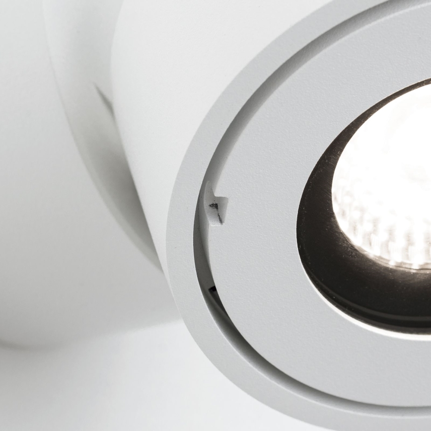LED Точковий світильник з регулюванням яскравості для ванної кімнати HARVEY LED/15W/230V IP65 білий