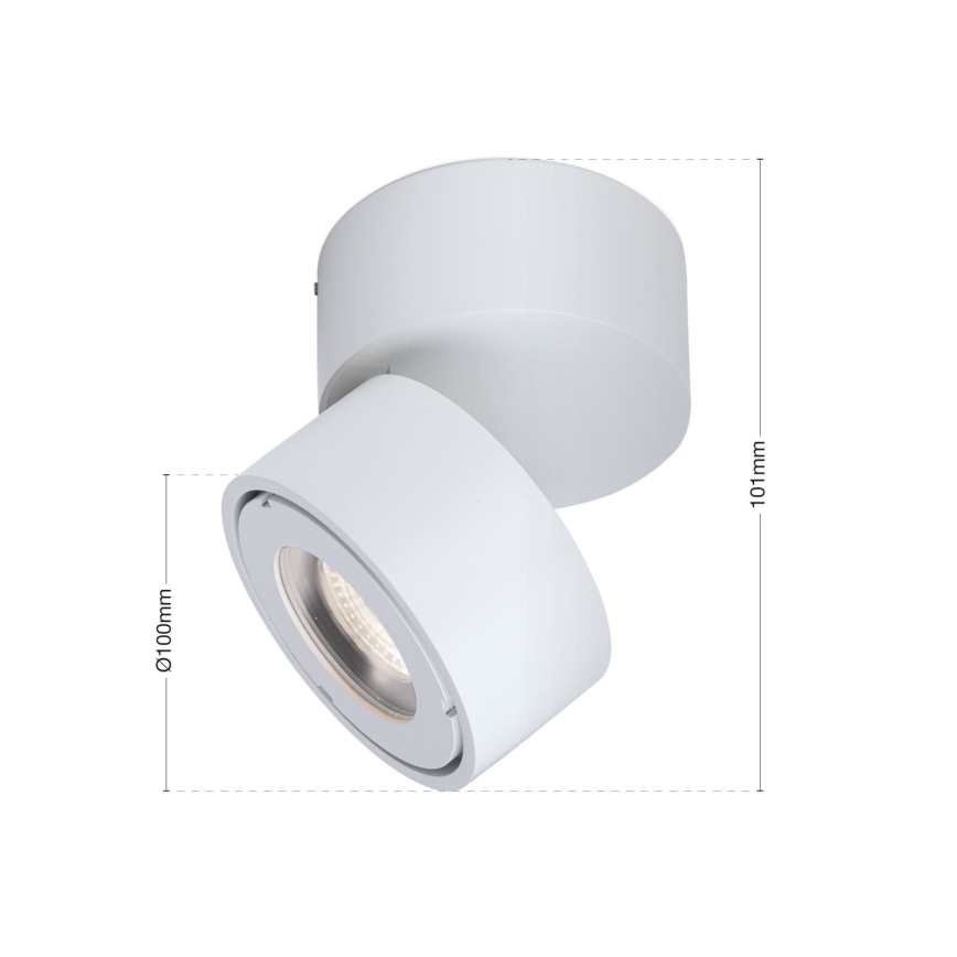 LED Точковий світильник з регулюванням яскравості для ванної кімнати HARVEY LED/15W/230V IP65 білий