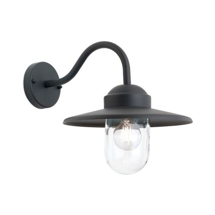 Уличный настенный светильник EDWARD 1xE27/60W/230V IP44 черный