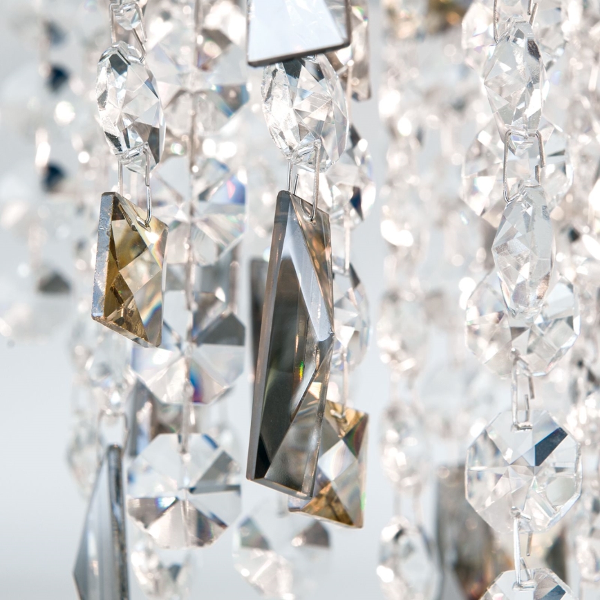 Хрустальный потолочный светильник CRYSTALRIVER 21xG9/40W/230V блестящий хром