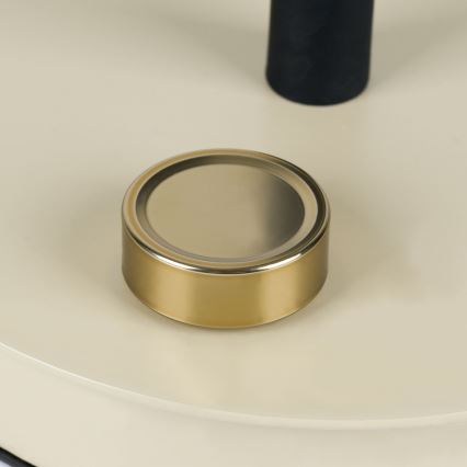 Диммируемая гибкая настольная лампа DOTTY 1xGU10/10W/230V бежевая/чёрная