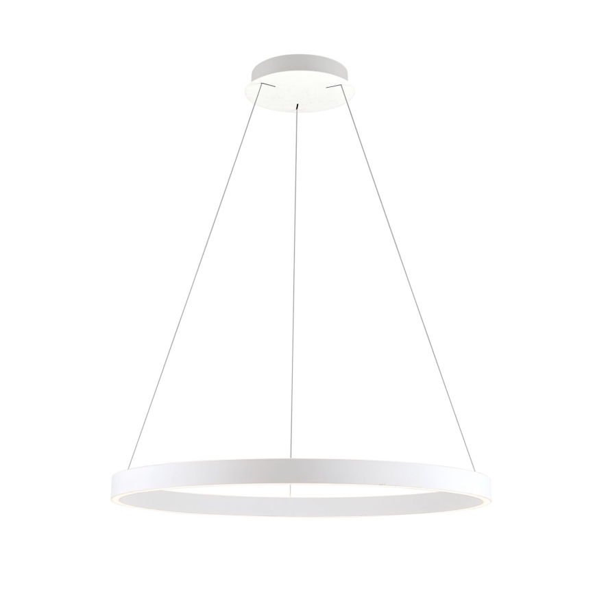 LED диммируемая подвесная люстра на тросе KOLK LED/80W/230V 2700/3000/4000K диам. 80 см белая