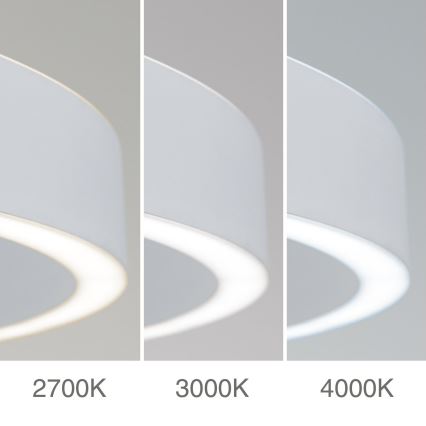 LED диммируемая подвесная люстра на тросе KOLK LED/80W/230V 2700/3000/4000K диам. 80 см белая