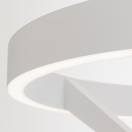Диммируемый напольный светильник LED KOLK LED/40W/230V 2700/4000K белый