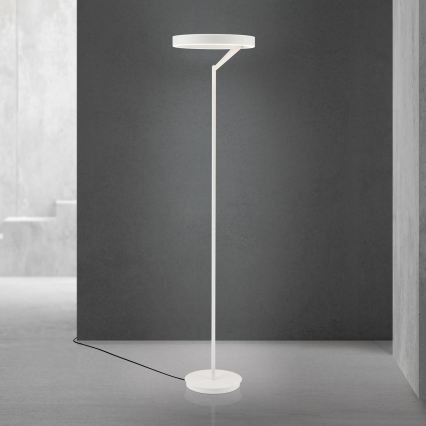 LED-підлогова лампа KOLK з регулюванням яскравості LED/40W/230V 2700/4000K біла