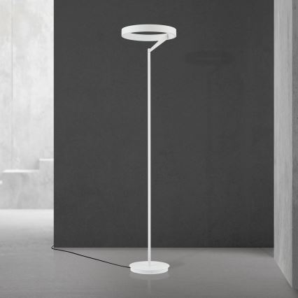 LED-підлогова лампа KOLK з регулюванням яскравості LED/40W/230V 2700/4000K біла