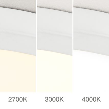LED димований стельний світильник DISC LED/30W/230V 2700/3000/4000K діаметр 40 см білий