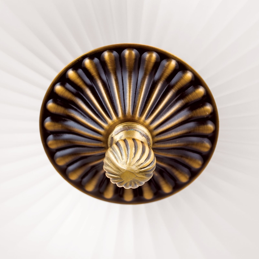 Потолочный светильник ROCCA 2xE27/60W/230V диаметр 31 см бронзовый/белый