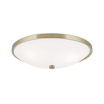 Потолочный светильник AIDA 3xE27/60W/230V диаметр 40 см латунь