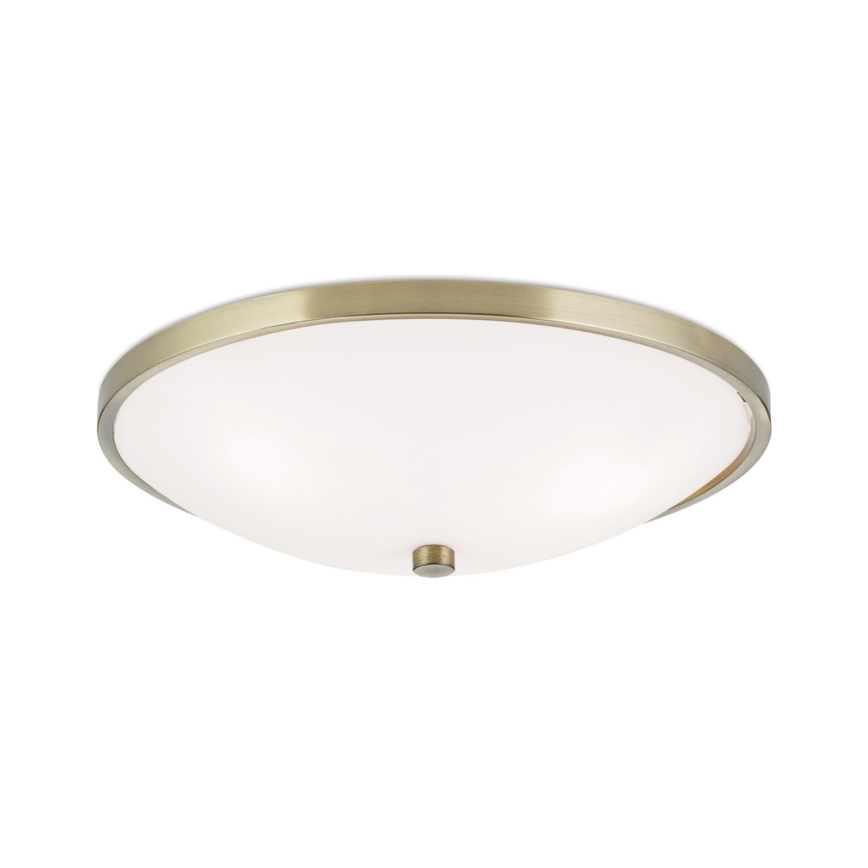 Потолочный светильник AIDA 3xE27/60W/230V диаметр 40 см латунь
