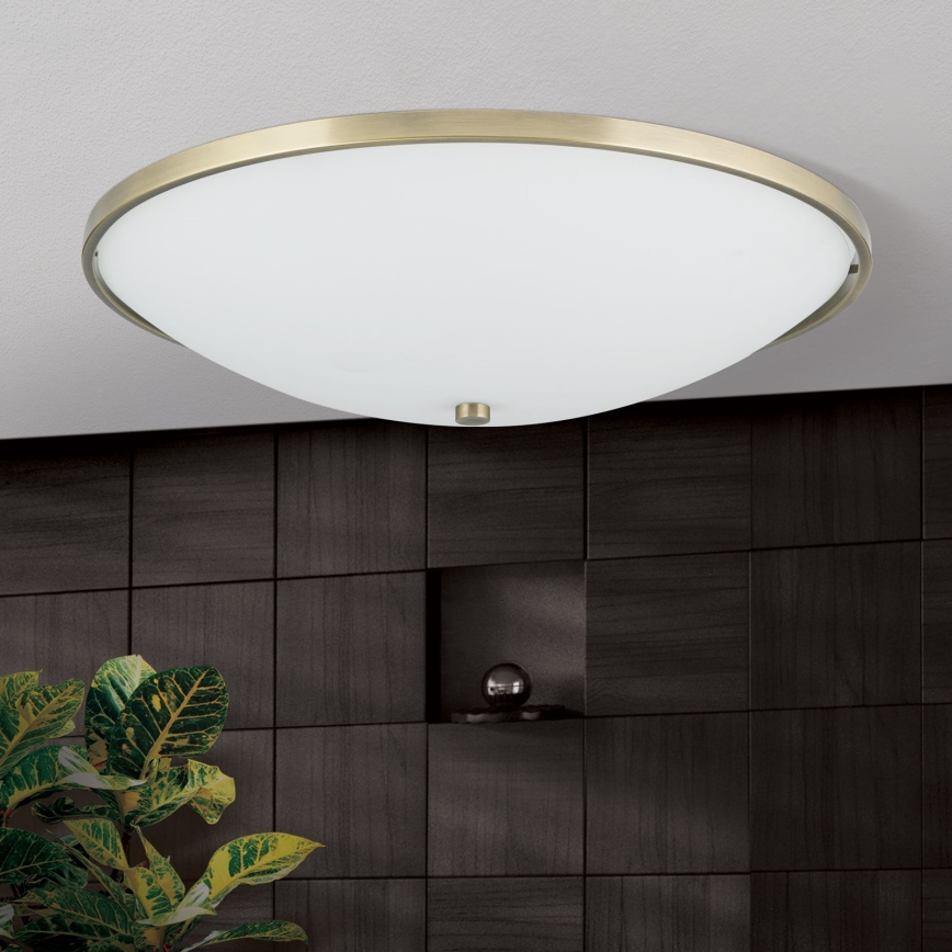 Потолочный светильник AIDA 5xE27/60W/230V диаметр 56,5 см латунь