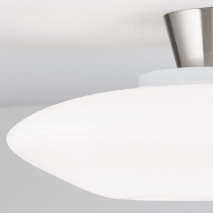 Стельовий світильник BLANC 2xE27/60W/230V діаметр 49 см матовий хром