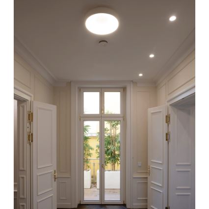Світлодіодний стельовий світильник з регулюванням яскравості VENUS LED/50W/230V діаметр 61 см білий