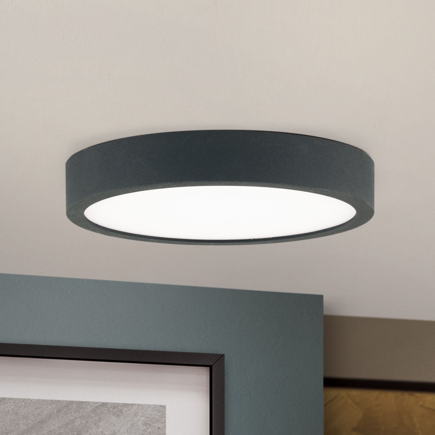 Светодиодный потолочный светильник BULLY LED/12W/230V диаметр 14 см черный