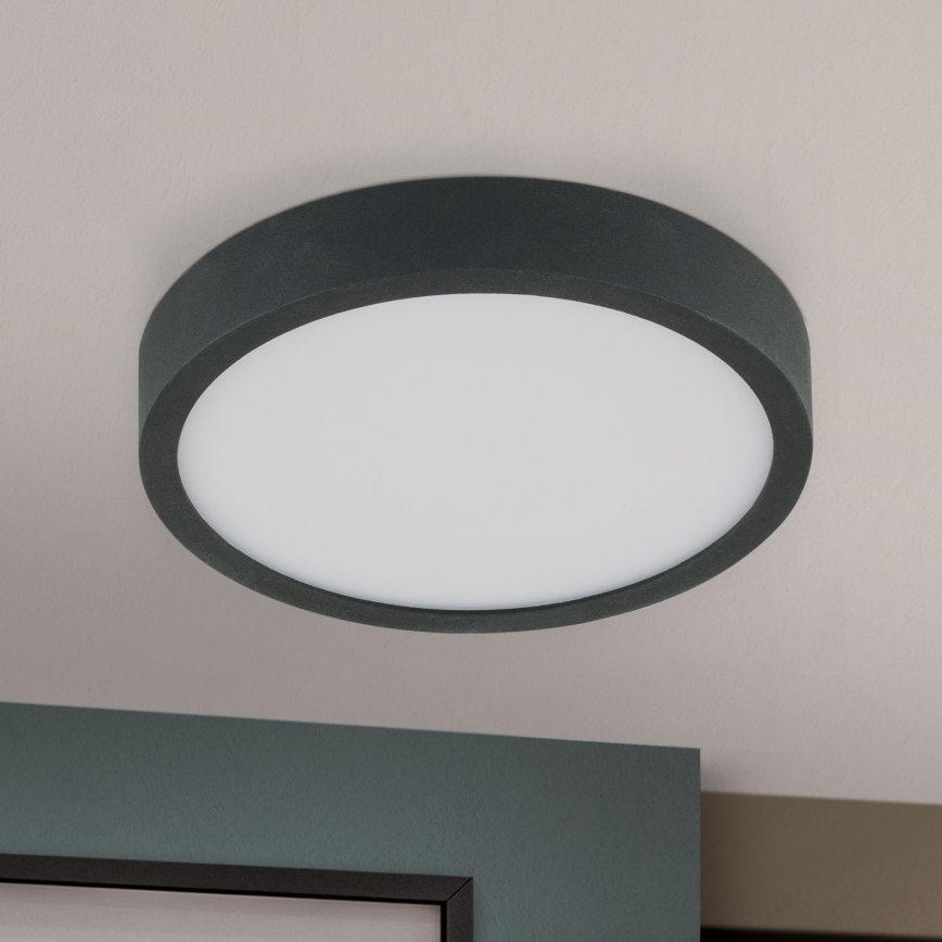 Светодиодный потолочный светильник BULLY LED/12W/230V диаметр 14 см черный