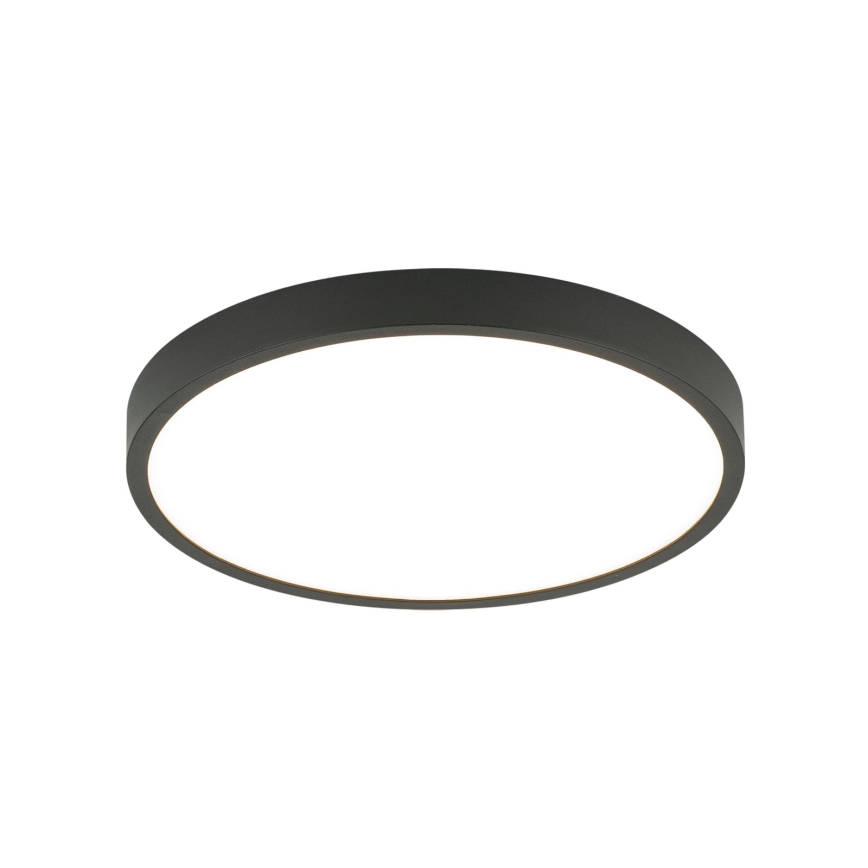 Стельовий LED світильник BULLY LED/24W/230V діаметр 24 см чорний