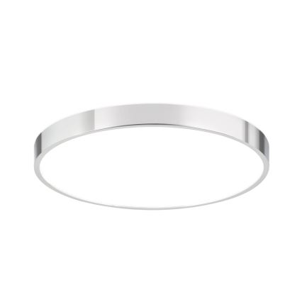 Стельовий LED світильник BULLY LED/28W/230V діаметр 28 см глянцевий хром