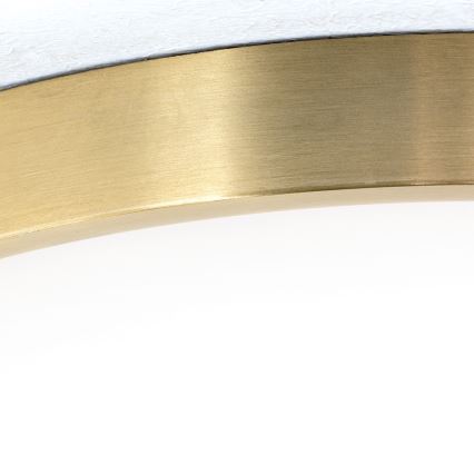 Светодиодный потолочный светильник BULLY LED/28W/230V диаметр 28 см золотистый