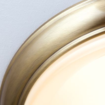 Стельовий світильник AUSTRIAN OLD LAMP 3xE27/60W/230V діаметр 50 см бронза/бежевий