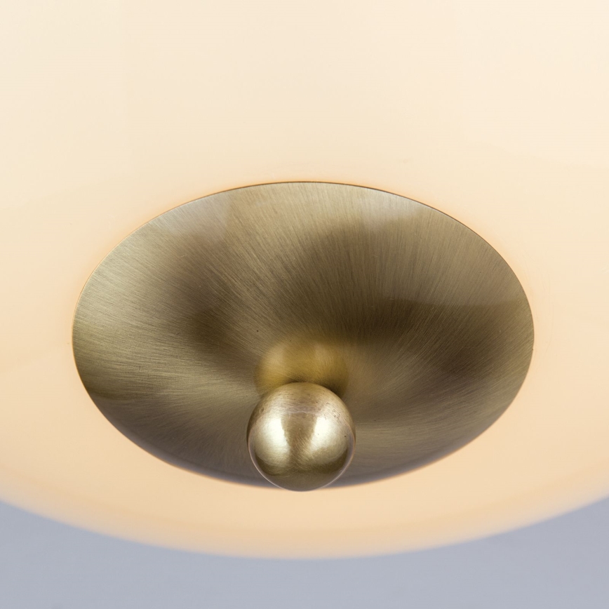 Стельовий світильник AUSTRIAN OLD LAMP 3xE27/60W/230V діаметр 50 см бронза/бежевий