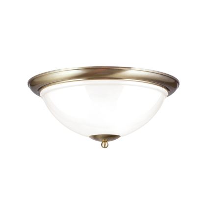 Стельовий світильник AUSTRIAN OLD LAMP 3xE27/60W/230V діаметр 50 см бронза/білий