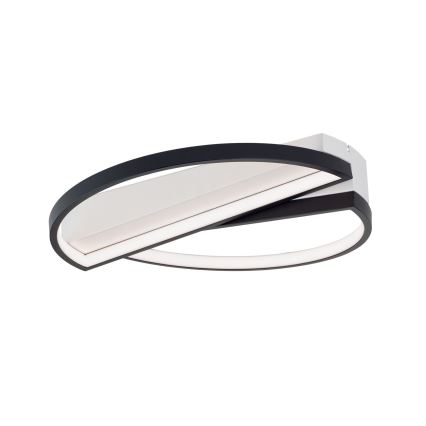 Светодиодный потолочный светильник с регулированием яркости OLGA LED/28W/230V черный/белый