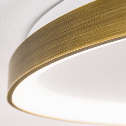 Стельовий LED світильник CHARLIE LED/48W/230V діаметр 65 см золотий