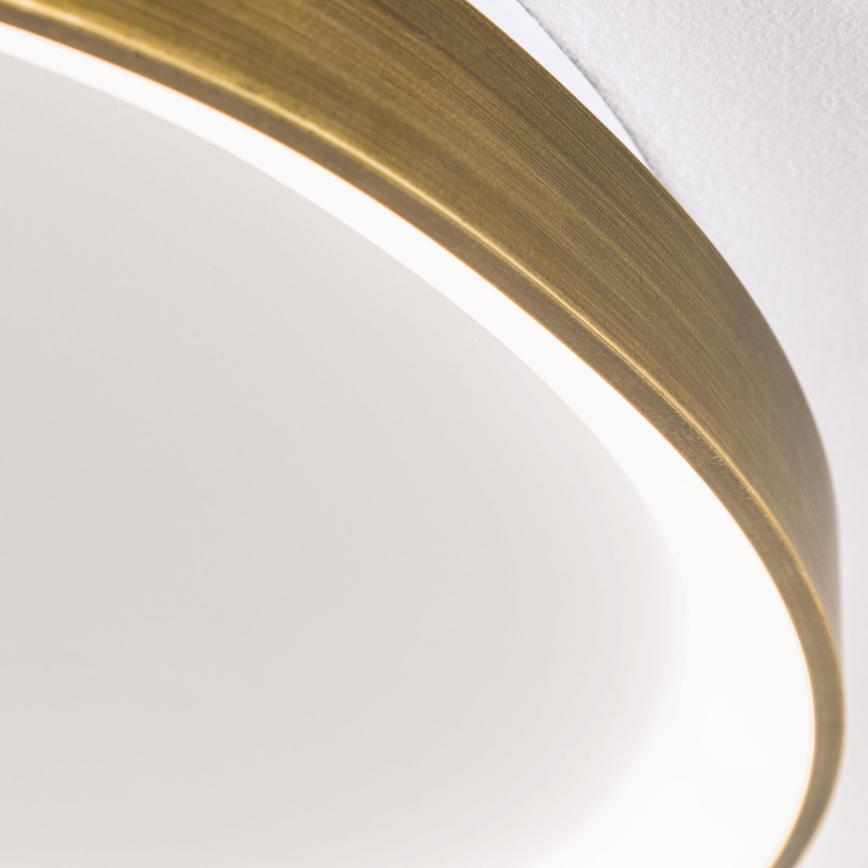 Стельовий LED світильник CHARLIE LED/48W/230V діаметр 65 см золотий