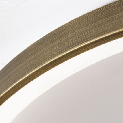 Стельовий LED світильник CHARLIE LED/72W/230V діаметр 80 см золотий