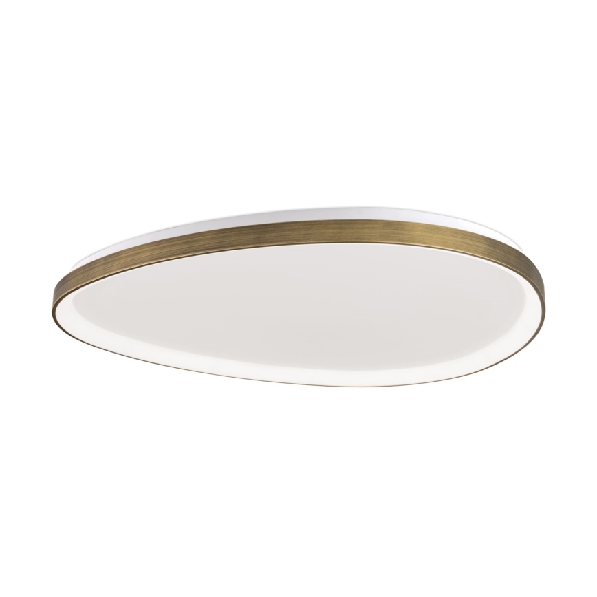 Светодиодный потолочный светильник CHARLIE LED/72W/230V диаметр 80 см золотистый