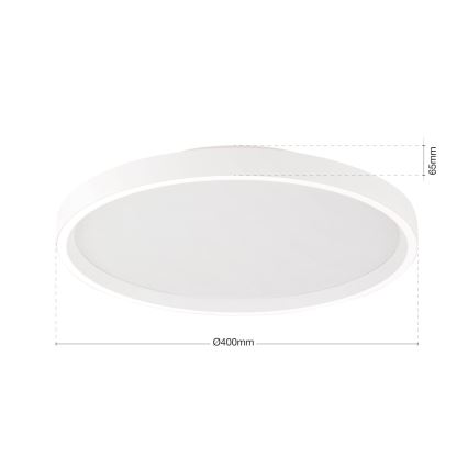 Светодиодный потолочный светильник с регулированием яркости MASCA LED/36W/230V 2700/3350/4000K диаметр 40 см белый