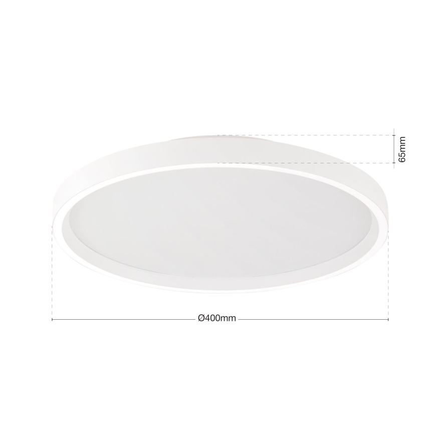 Светодиодный потолочный светильник с регулированием яркости MASCA LED/36W/230V 2700/3350/4000K диаметр 40 см белый