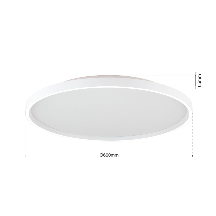 Світлодіодний регульований стельовий світильник MASCA LED/47W/230V 2700/3350/4000K діам. 60 см білий