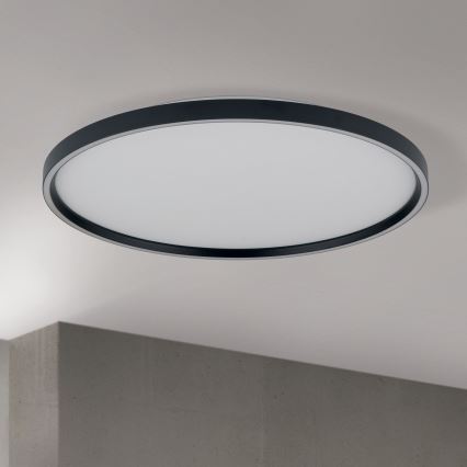 Світильник стельовий світлодіодний димований MASCA LED/47W/230V 2700/3350/4000K діам. 60 см чорний