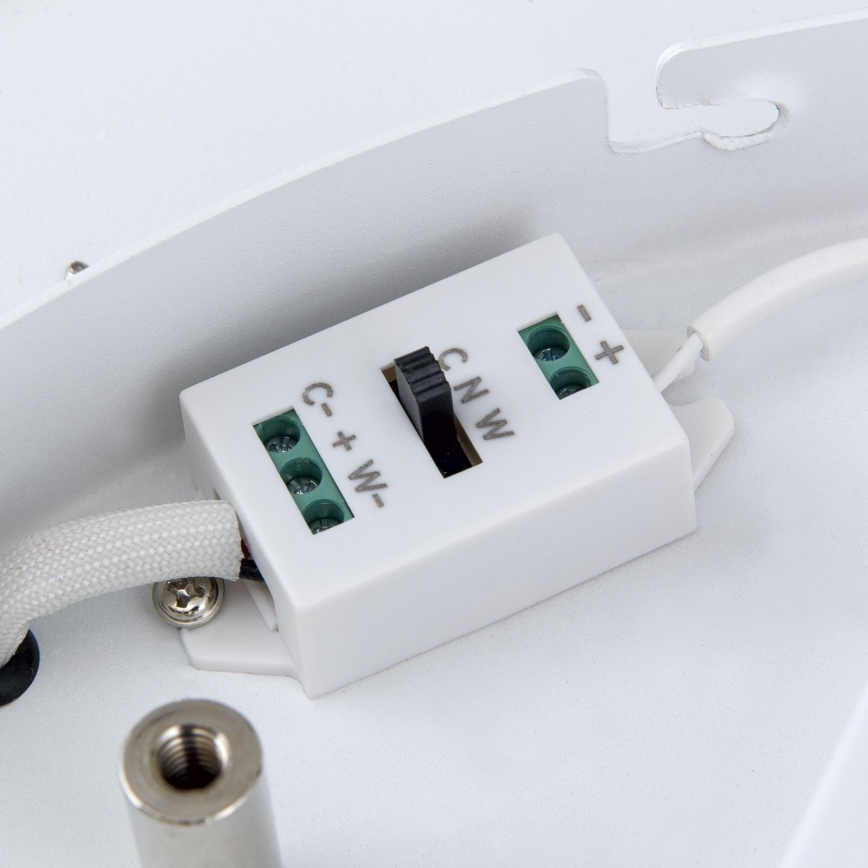 Світильник стельовий світлодіодний димований MASCA LED/47W/230V 2700/3350/4000K діам. 60 см чорний