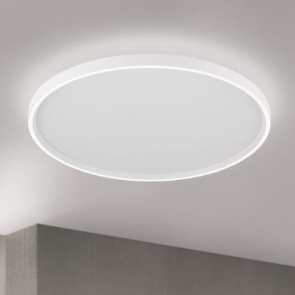 Светодиодный потолочный светильник с регулированием яркости MASCA LED/47W/230V 2700/3350/4000K диаметр 60 см белый