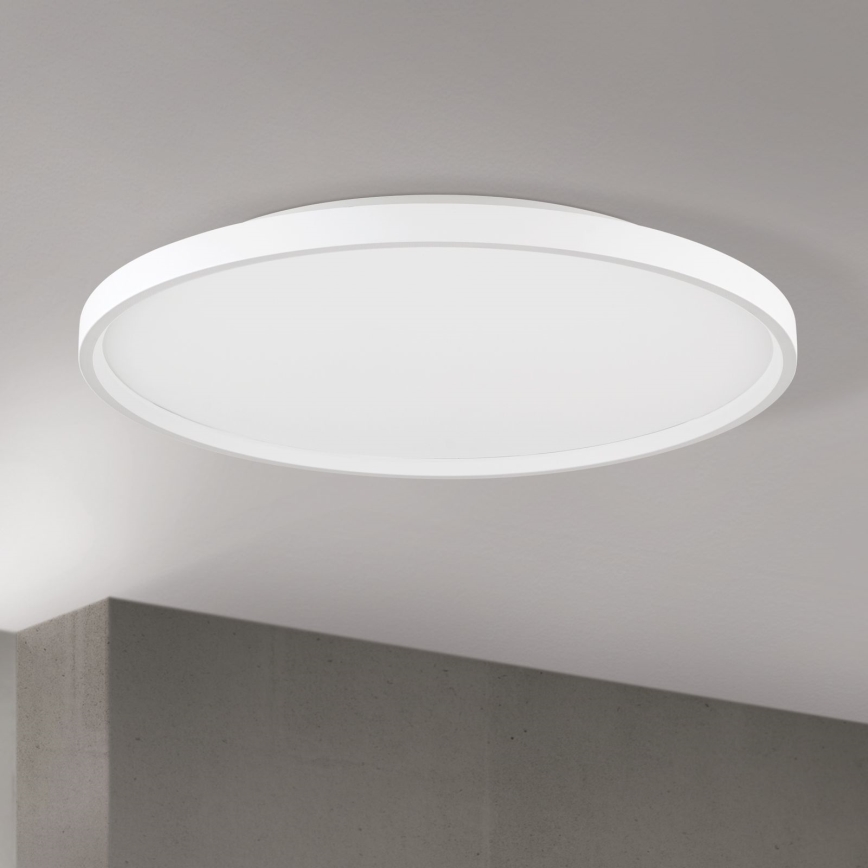 Светодиодный потолочный светильник с регулированием яркости MASCA LED/47W/230V 2700/3350/4000K диаметр 60 см белый