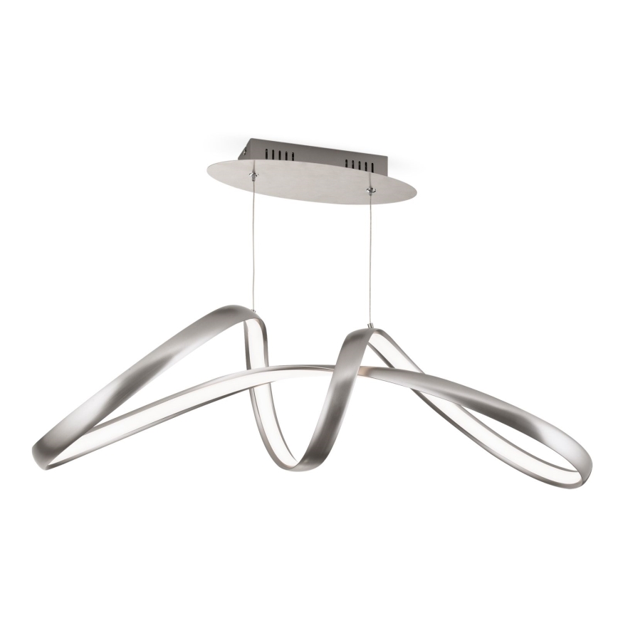 Светодиодная подвесная люстра с регулированием яркости CIRCUS LED/36W/230V серебристый