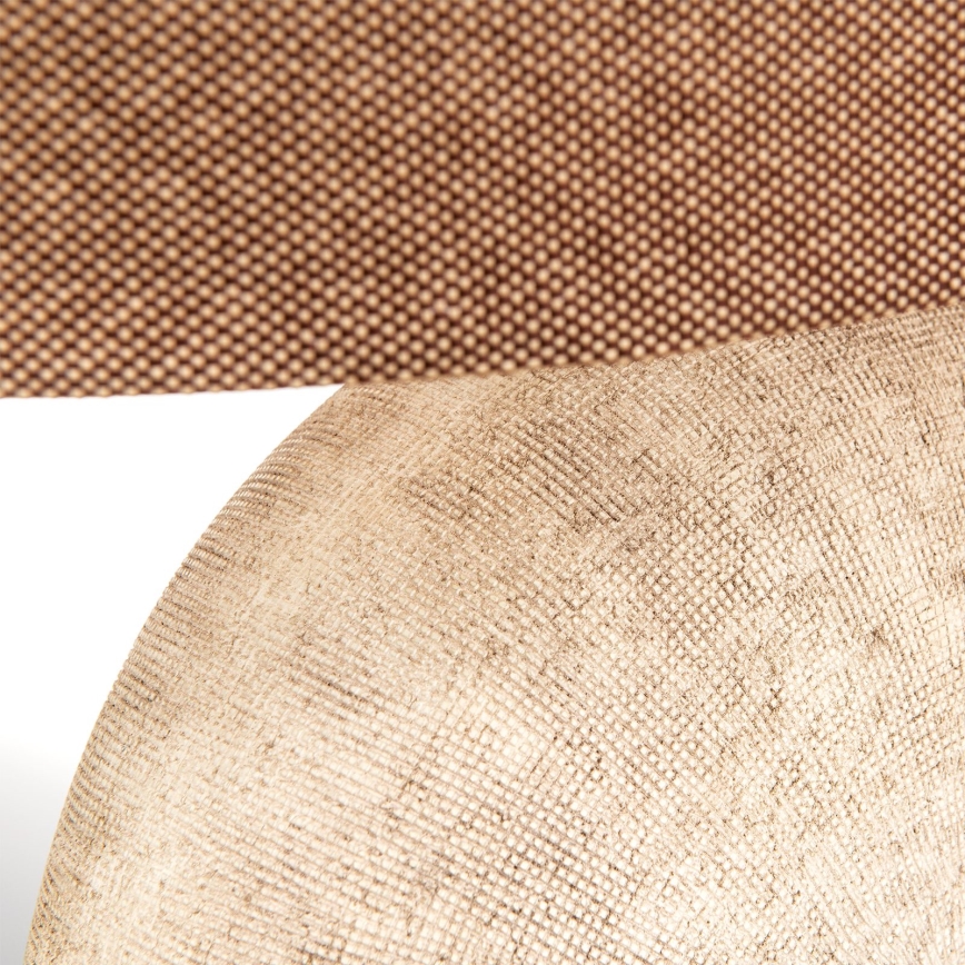 Настольная лампа ETHNO 1xE27/60W/230V керамика коричневый/бежевый