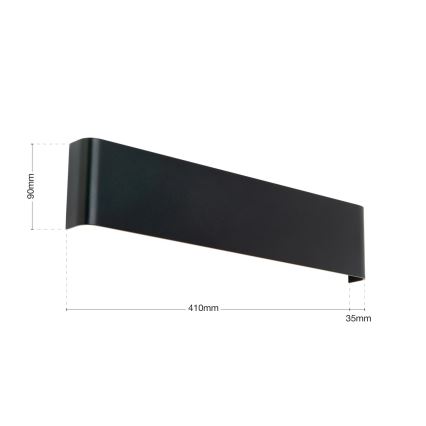 LED Настенный светильник ACCENT LED/14Вт/230В черный