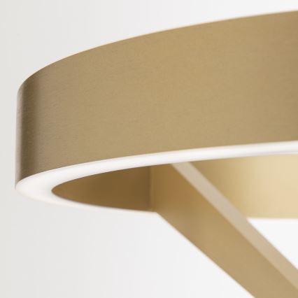 Підлогова ЛЕД-лампа з регулюванням яскравості КОЛК ЛЕД/40Вт/230В 2700/4000К золота