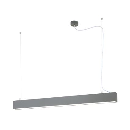 LED потолочный/подвесной светильник 2 в 1 PALKKI LED/38W/230V 3000/4000/5000K серый