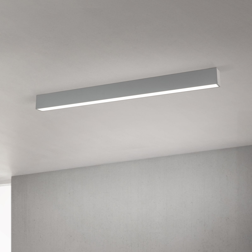 LED потолочный/подвесной светильник 2 в 1 PALKKI LED/38W/230V 3000/4000/5000K серый