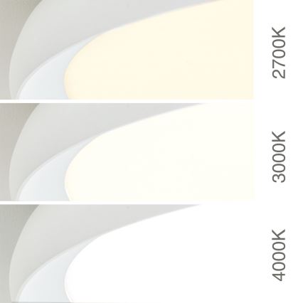 LED потолочный светильник KANT LED/30 Вт/230 В 2700/3000/4000K Ø 40 см белый